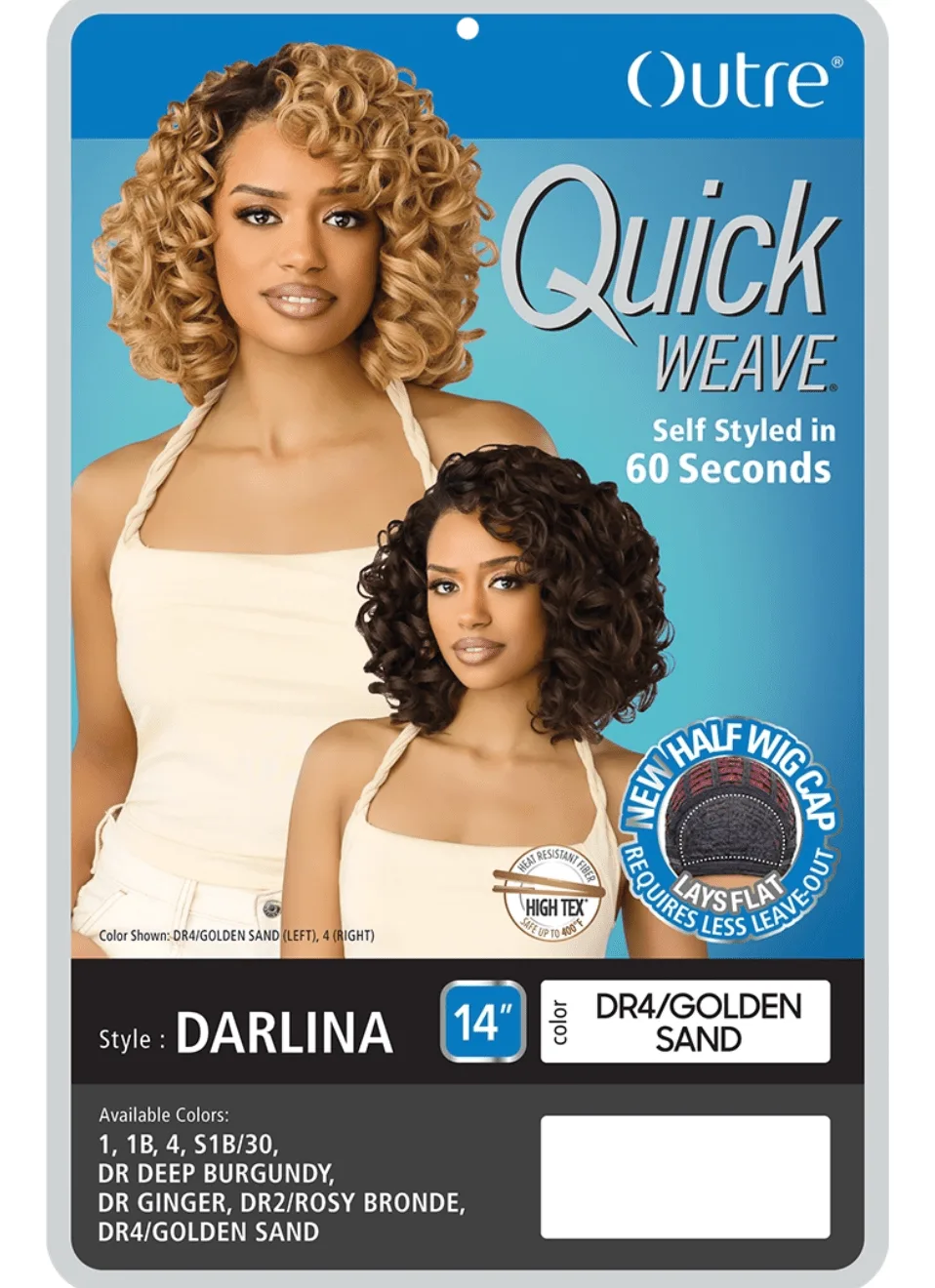 Outre Quick Weave Synthetic Half Wig - Darlina thumbnail 6