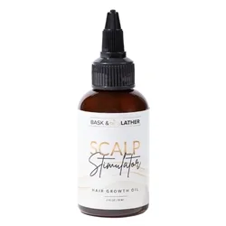Bask & Lather Scalp Stimulator Hair Growth Oil 2OZ