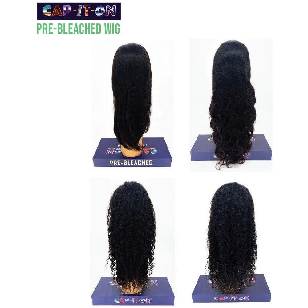 Cap-it-on Pre-Bleached 9x6 HD Melting Full Lace Wig – Natural thumbnail 4