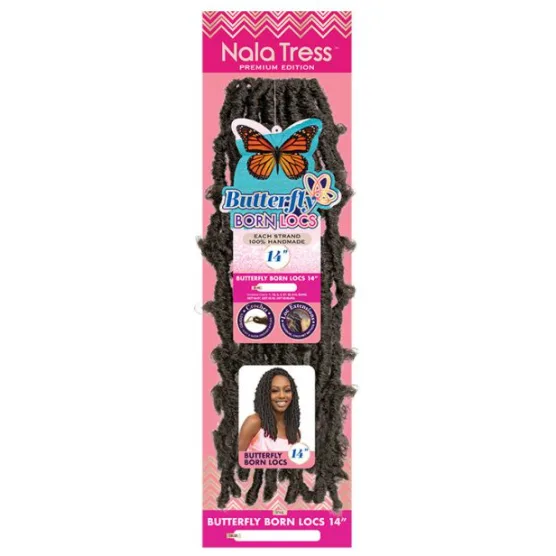 Janet Collection: Nala Tress Butterfly Born Locs 14" thumbnail 2