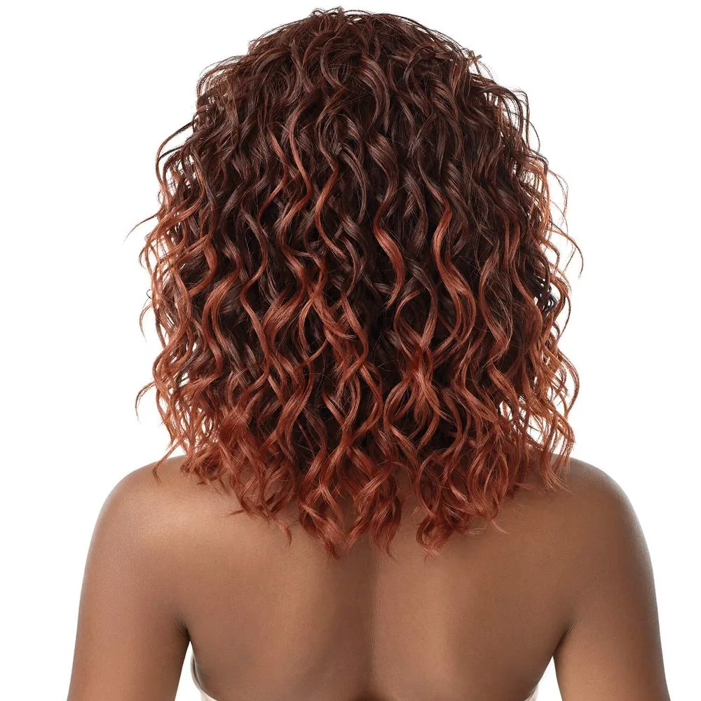 Outre Synthetic Quick Weave Wet & Wavy Half Wig – Loose Curl 18” thumbnail 4