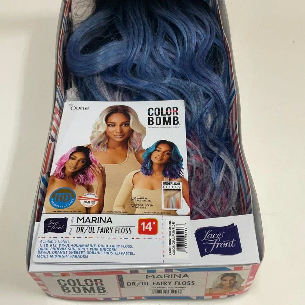 Outre Color Bomb Synthetic HD Lace Front Wig - Marina thumbnail 14