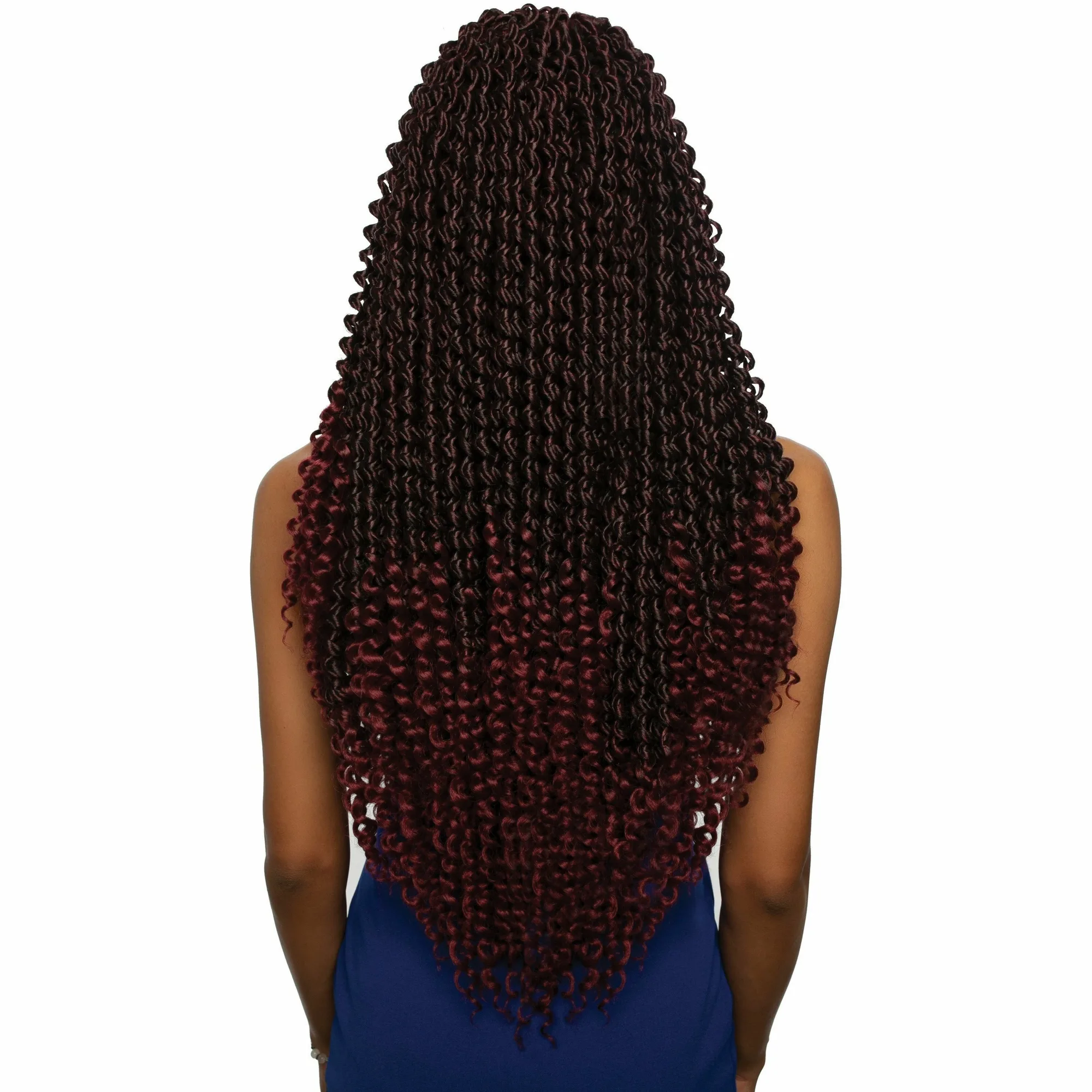 Afri-Naptural: 3X Water Locs 22" thumbnail 4