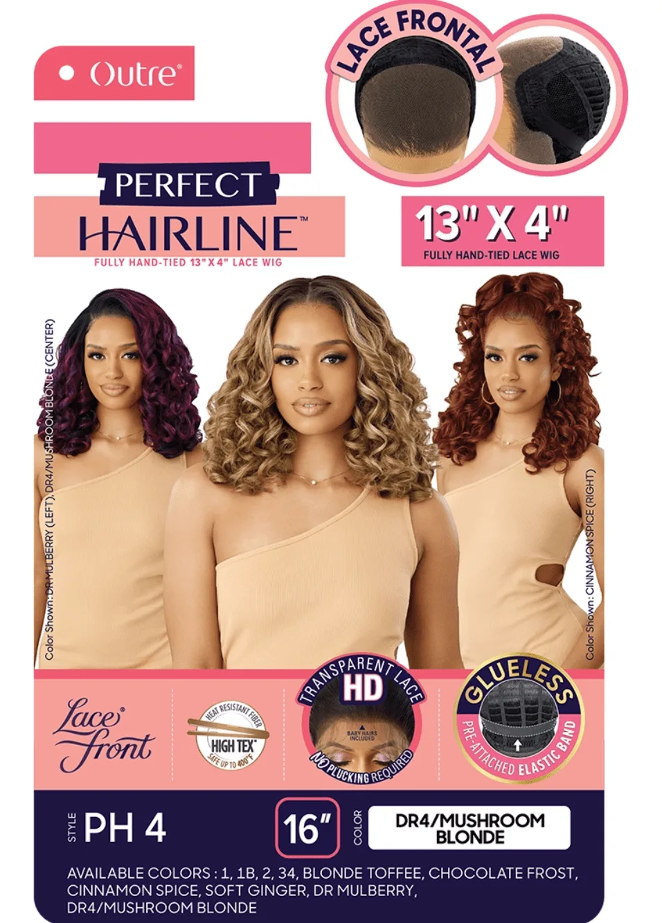 Outre Perfect Hairline Lace Front 13x4 Wig –  PH 4 thumbnail 7