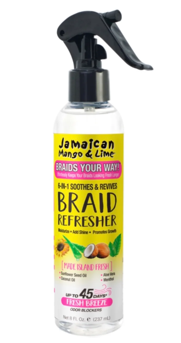 Jamaican Mango & Lime 6-in-1 Soothes & Revives Braid Refresher