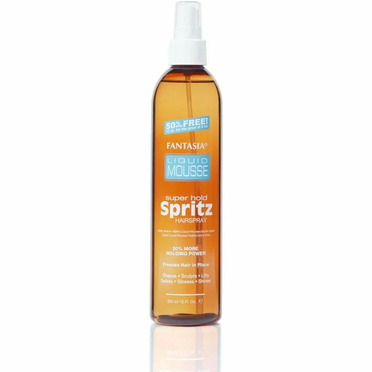 FANTASIA: Liquid Mousse Super Hold Spritz Hairspray 10oz