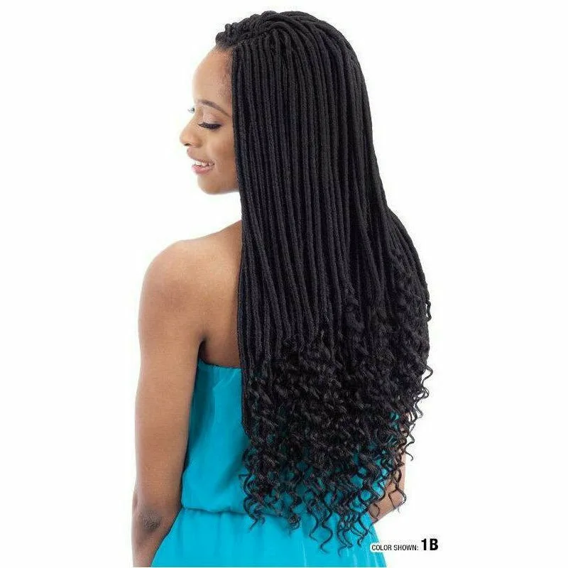 FreeTress: Straight Gorgeous Loc 18'' Crochet Braids thumbnail 4