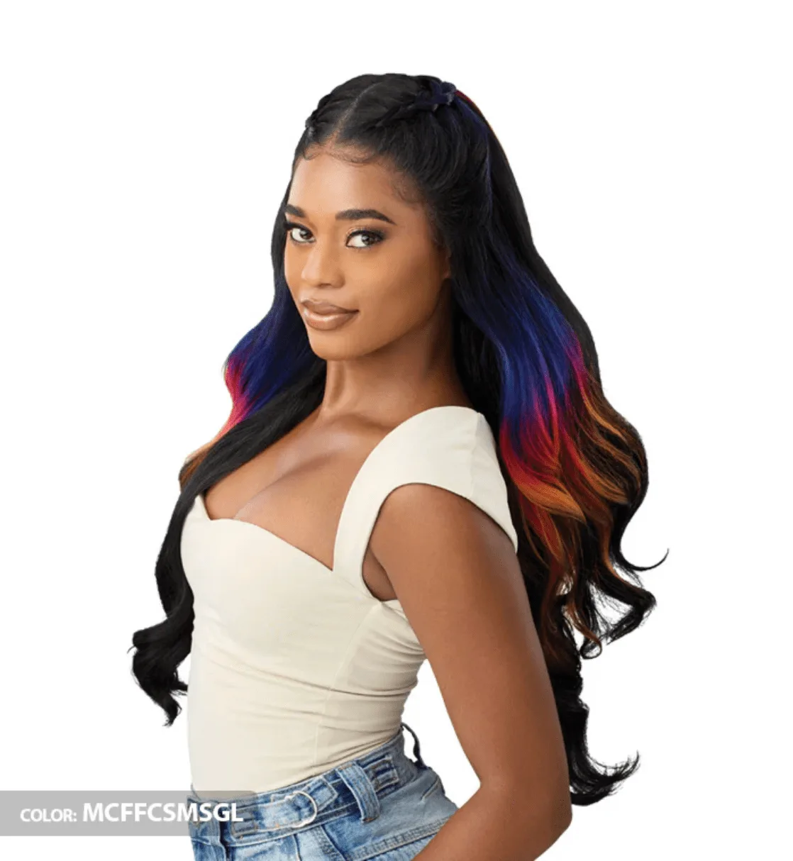 Outre Perfect Hairline 13x6 HD Lace Front Wig - Rimona thumbnail 4