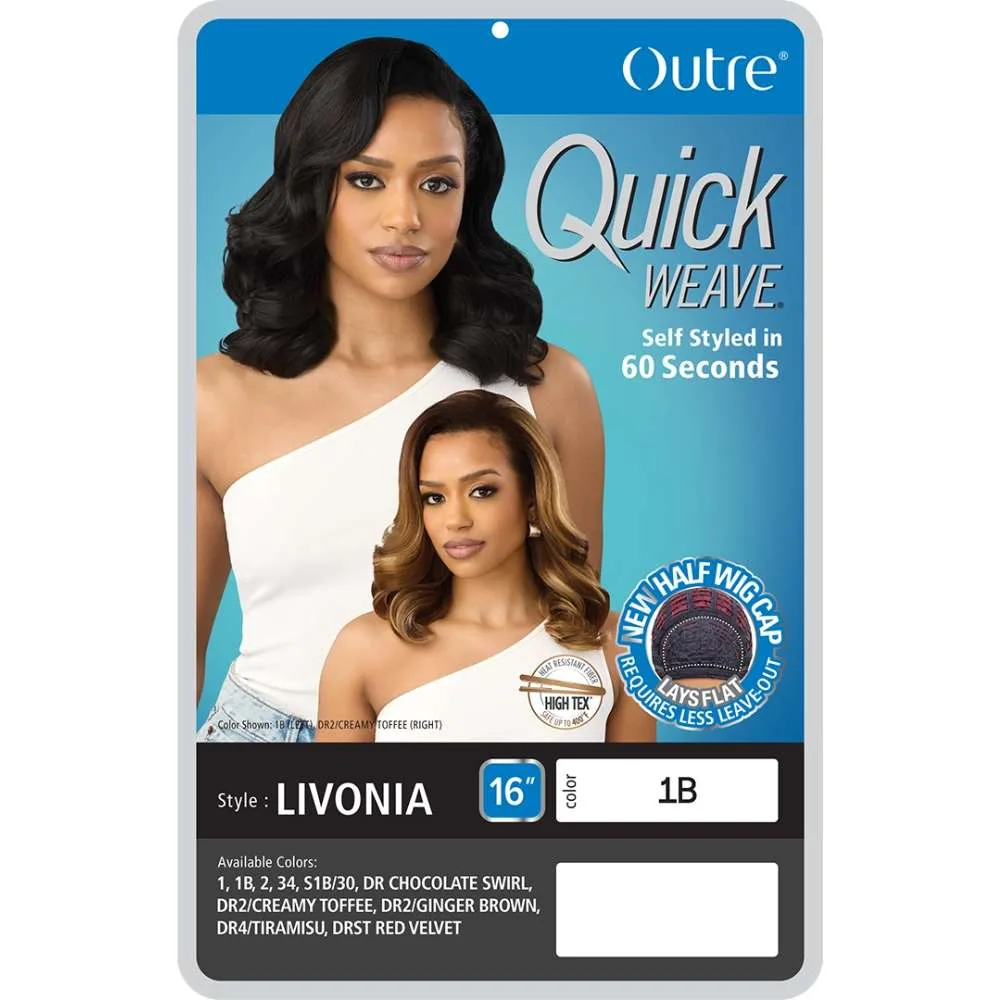 Outre Quick Weave Half Wig – Livonia thumbnail 7