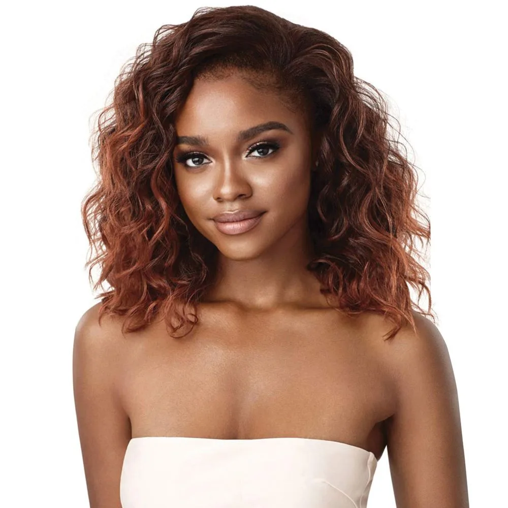 Outre Synthetic Quick Weave Wet & Wavy Half Wig – Loose Curl 18” thumbnail 3