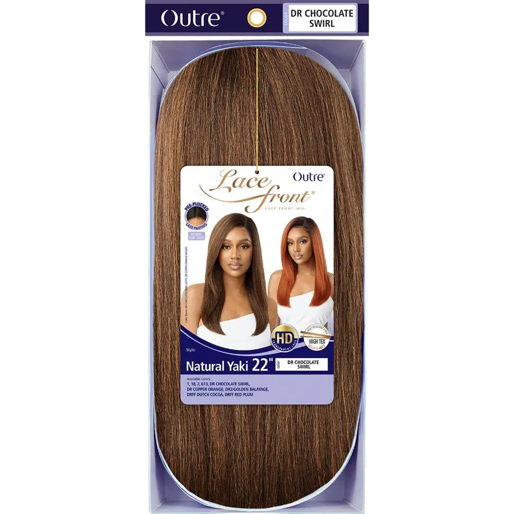 Outre Lace Front Synthetic Lace Wig - Natural Yaki 22" thumbnail 4