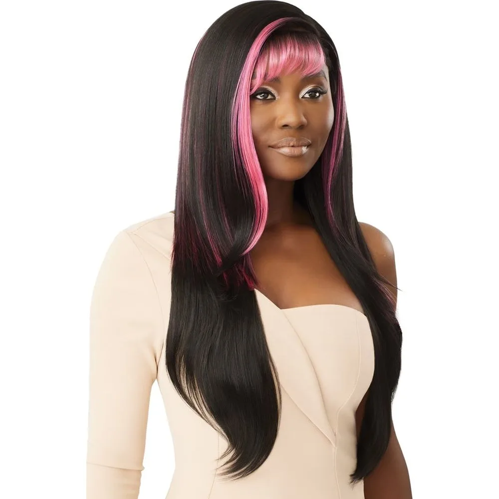 Outre SleekLay Part Synthetic HD Lace Front Wig - Daniella thumbnail 3
