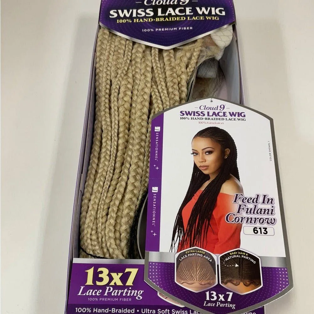 Sensationnel Cloud 9 13x7 Synthetic Lace Front Wig -  Feed In Fulani Cornrow thumbnail 5