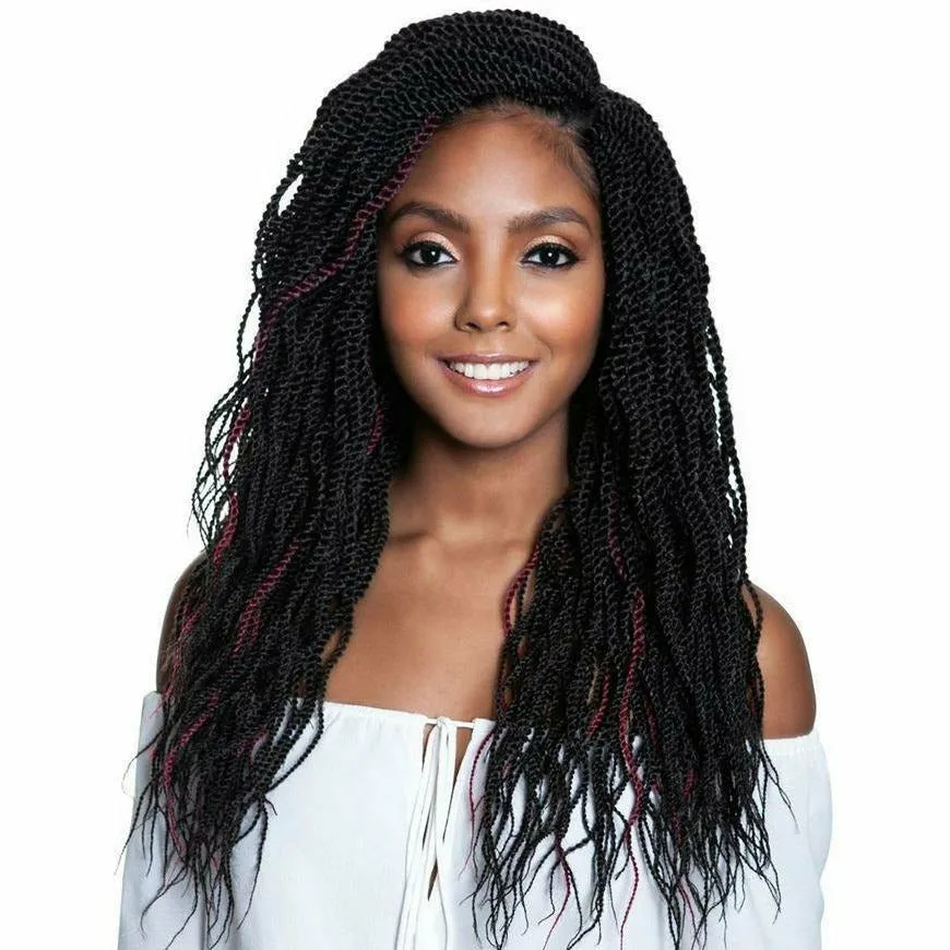 Afri-Naptural: 3X Pre-Stretched Wavy Senegal Twist 18” (SB305)- FINAL SALE thumbnail 2