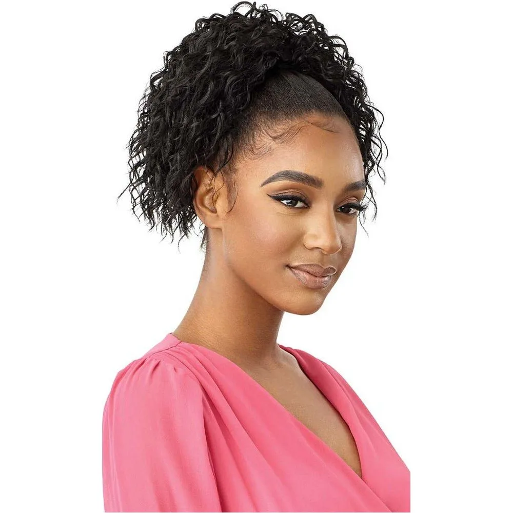 Outre Pretty Quick Drawstring Ponytail – Deep Twist Curl 12" thumbnail 5