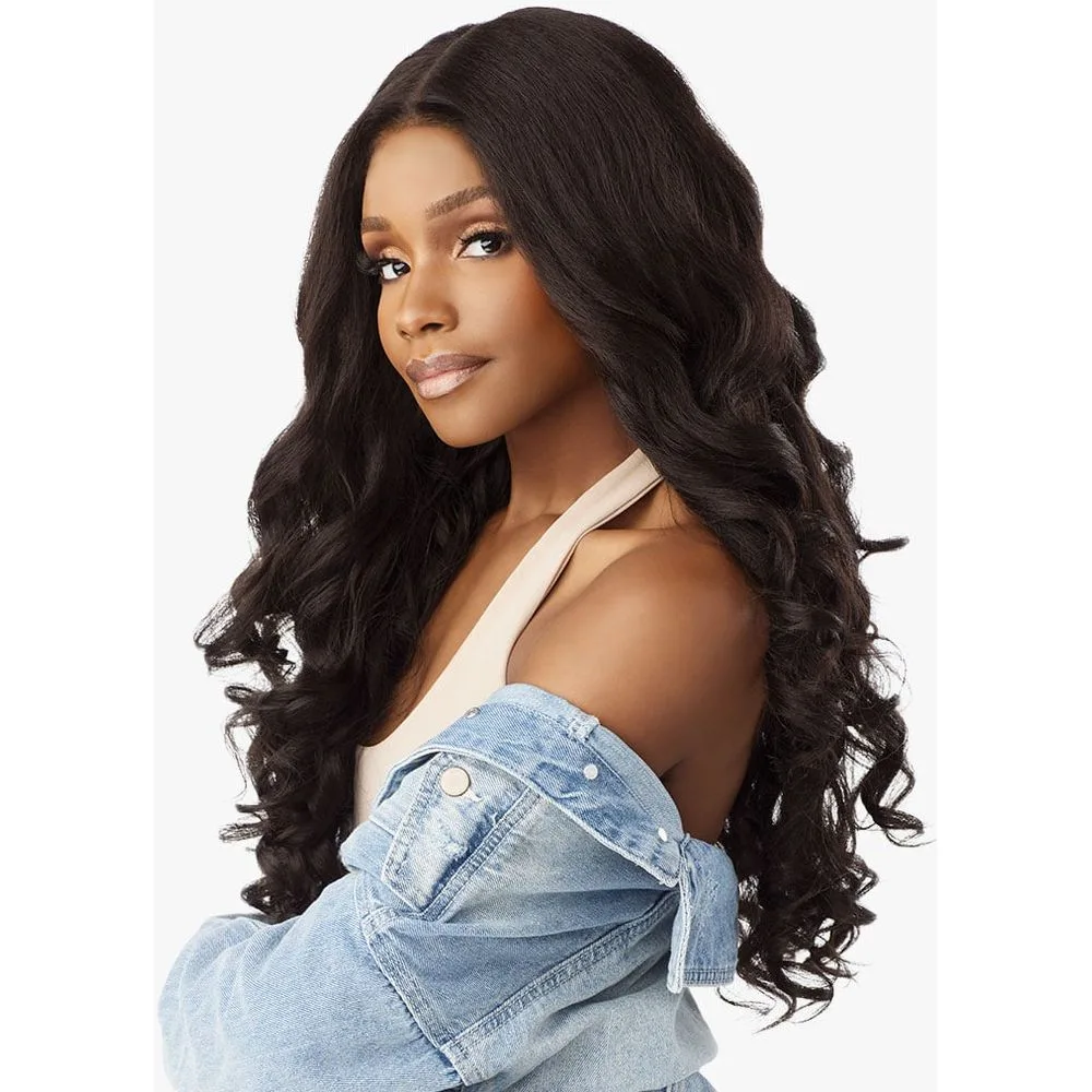 Sensationnel Kinky Edges Y‑Part HD Lace Wig – Kinky Loose Spiral 24″ thumbnail 3