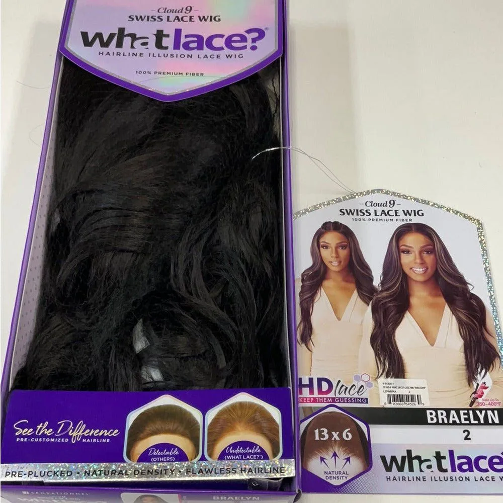 Sensationnel Cloud 9 What Lace HD Synthetic Lace Front Wig - Braelyn thumbnail 14