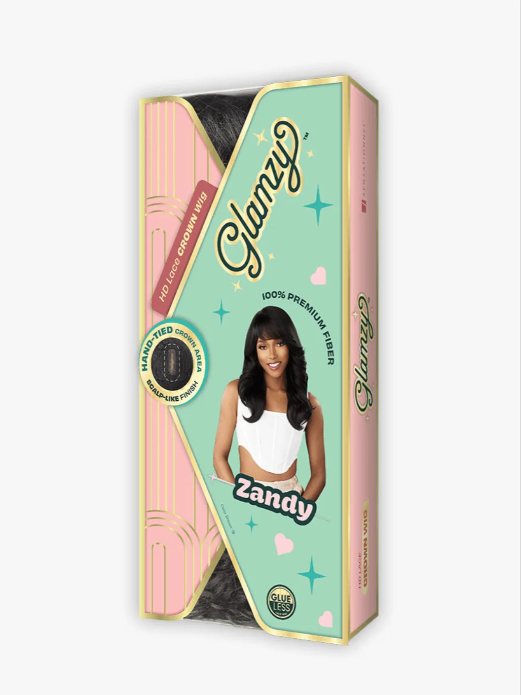 Sensationnel Glamzy Lace Crown Wig- Zandy thumbnail 3