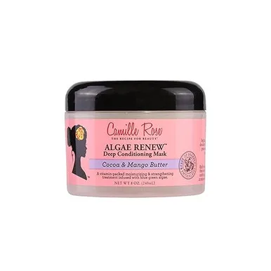 Camille Rose Naturals Algae Renew Deep Conditioner for Hair Repair, 8 Oz