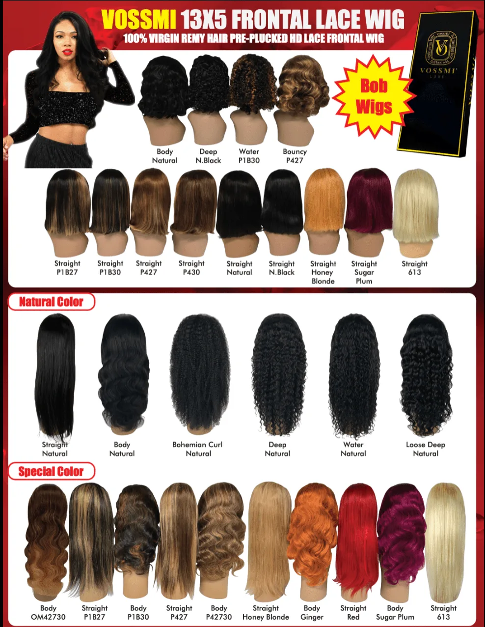 Beautiful Day Vossmi 13X5 HD Frontal Lace Wig  Body Wave - 27