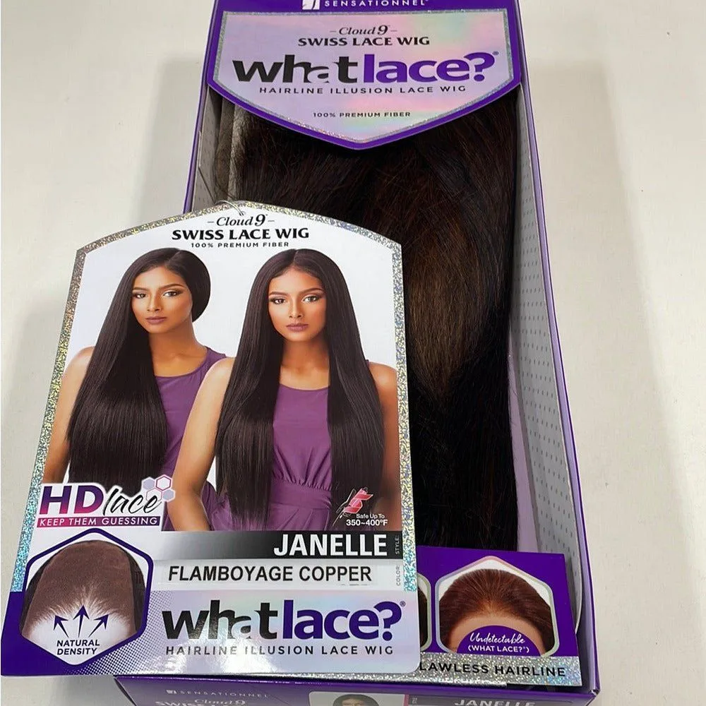 Sensationnel Cloud 9 What Lace Synthetic 13x6 HD Lace Front Wig - Janelle thumbnail 9