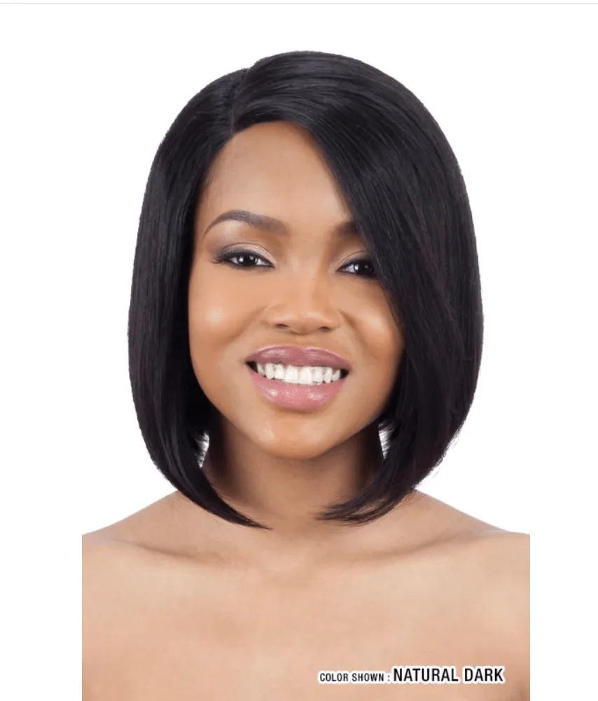 Mayde Beauty Human Hair Lace Front Wig - Angled Bob thumbnail 3