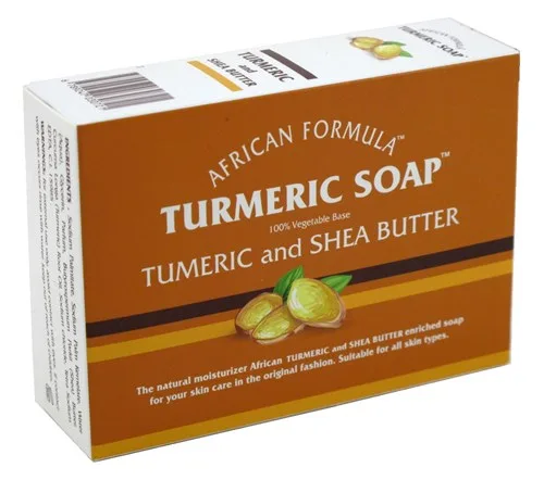 African Formula Turmeric Soap 3.5oz Turmeric & Shea Butter<br>(Item#10176)<br><br>
