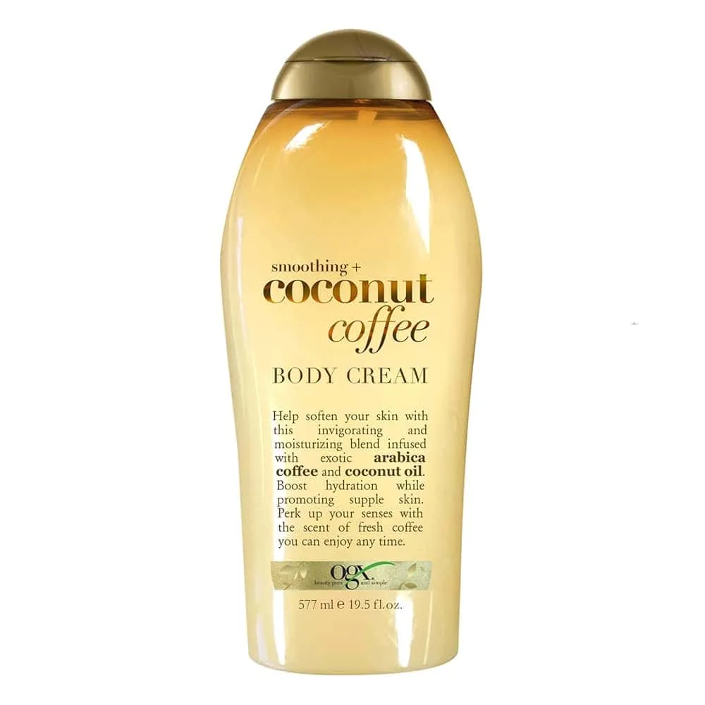 OGX Coconut Coffee - Smoothing Body Cream 19.5 fl oz - Lacaco Wholesale