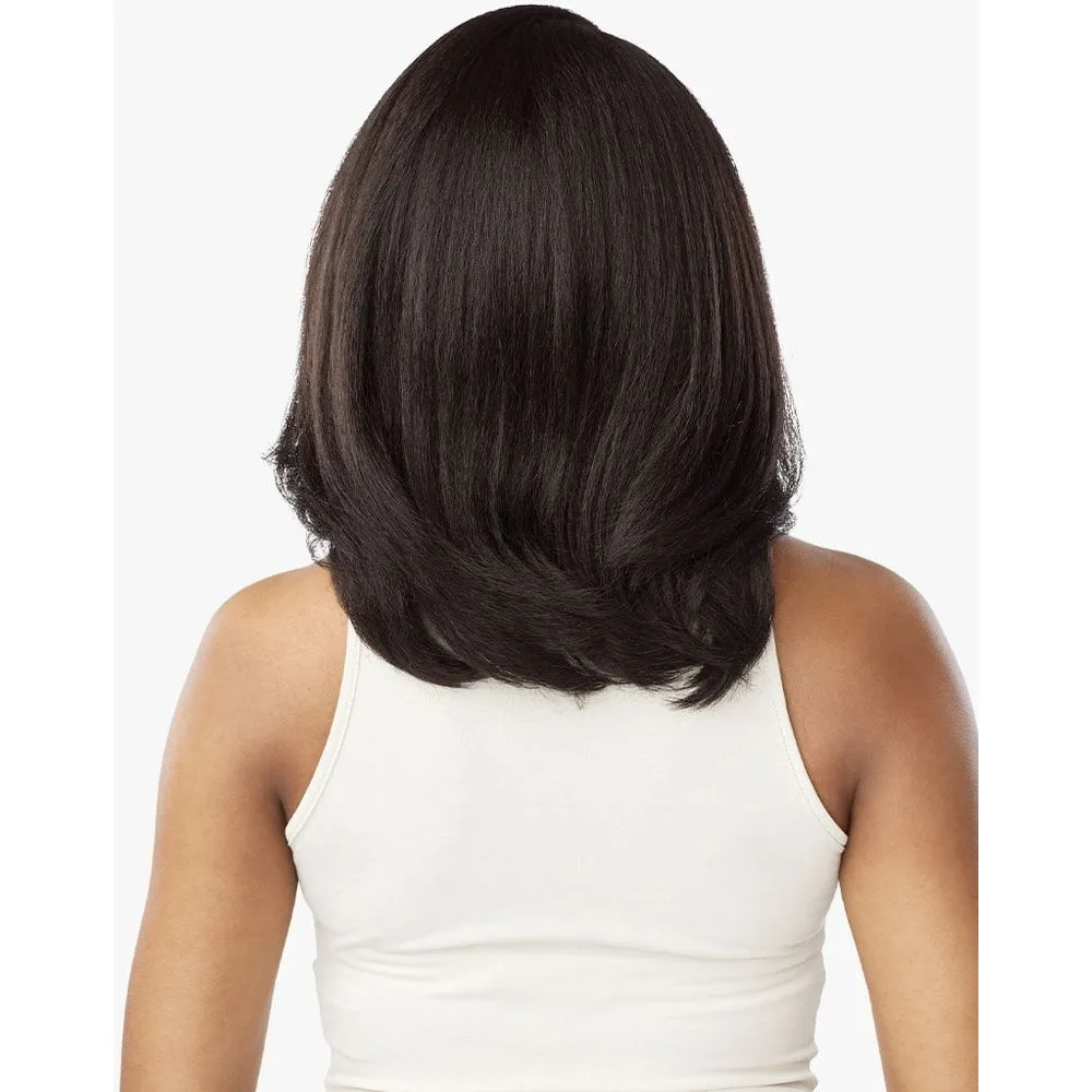 Sensationnel Kinky Edges 13x6 Synthetic HD Lace Front Wig - Kinky Layered Blow Out 14" thumbnail 5
