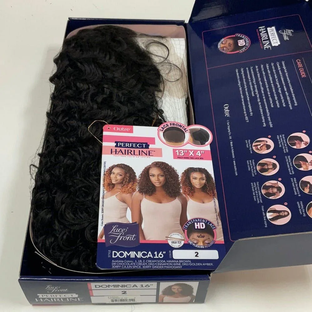 Outre Perfect Hairline 13x4 HD Synthetic Lace Front Wig - Dominica 16" thumbnail 8