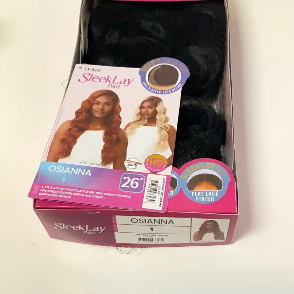 Outre Sleeklay Part Deep-C Synthetic Lacefront Wig - Osianna thumbnail 12