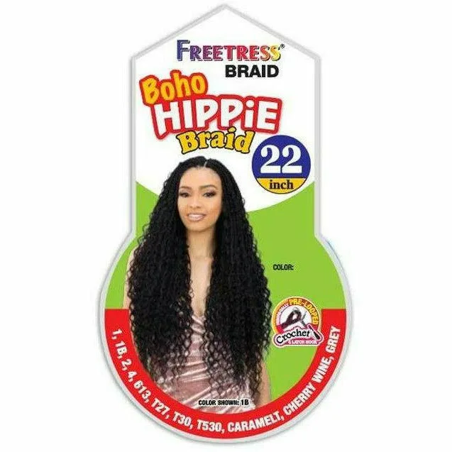 FreeTress: Boho Hippie Braid 22" Crochet Braids thumbnail 2