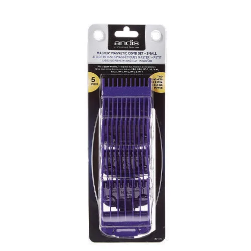 ANDIS MASTER DUAL MAGNETIC COMB 5PK 01410