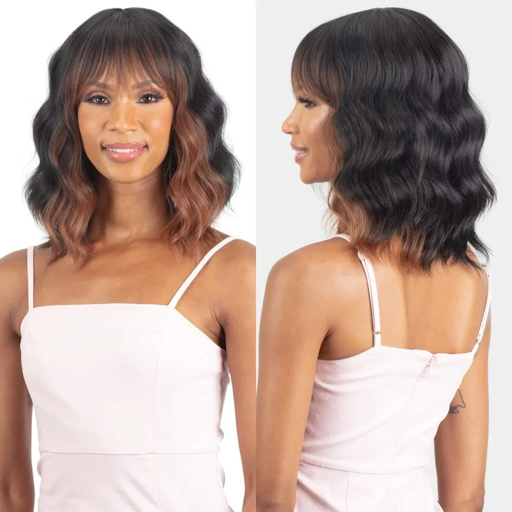 Mayde Mocha 100% Human Hair Wig – Delight thumbnail 5