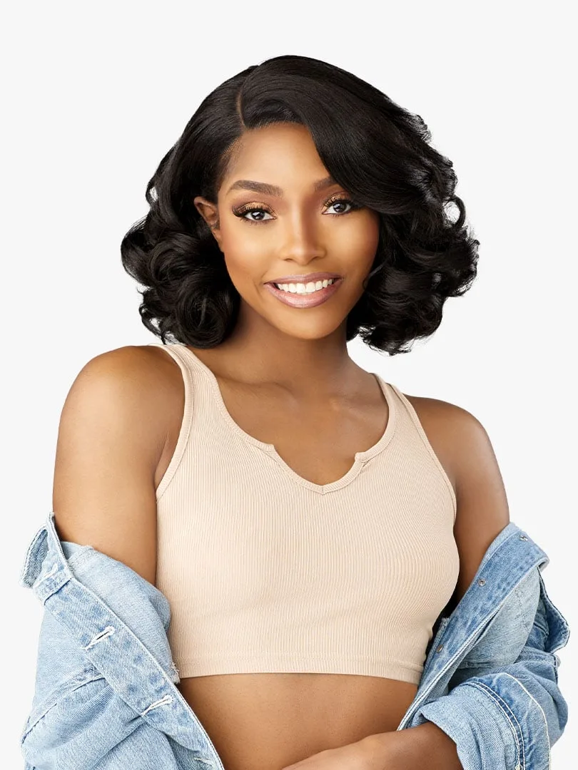 Sensationnel Kinky Edges Y-Part HD Lace Wig – Barrel Curl 12" thumbnail 2