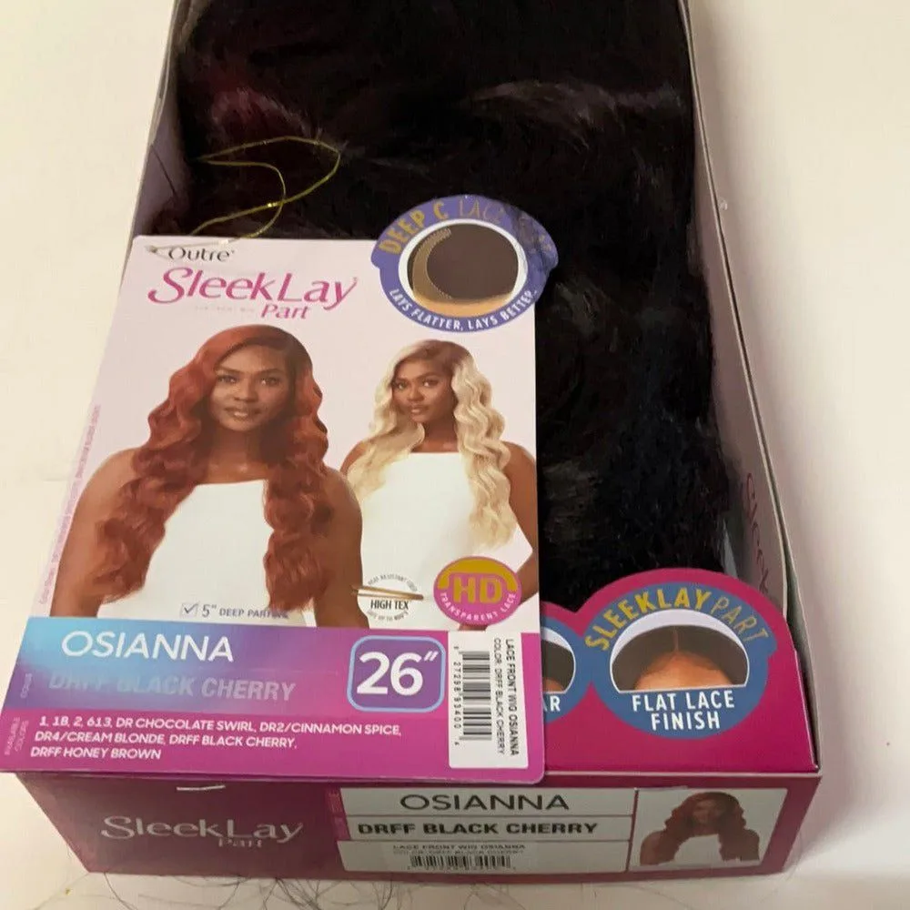 Outre Sleeklay Part Deep-C Synthetic Lacefront Wig - Osianna thumbnail 13