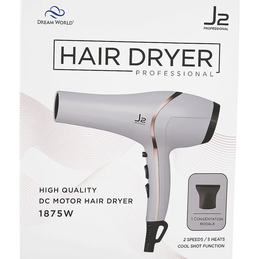 J2 Professional Hair Dryer 1875W