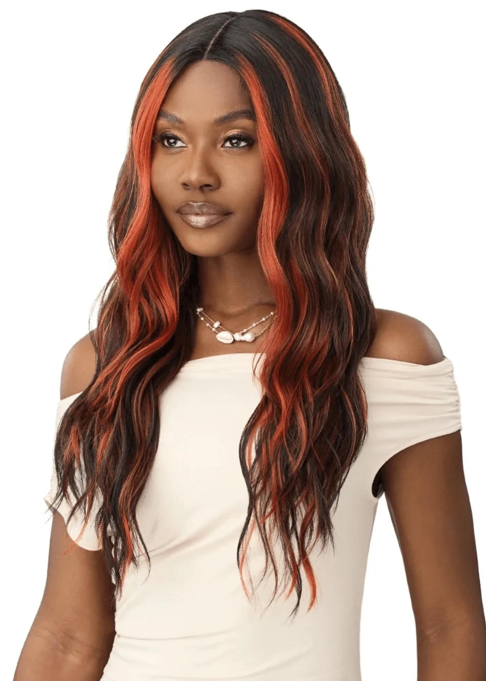 Outre Lace Front Wavy Wig 26" - Lorraine thumbnail 4