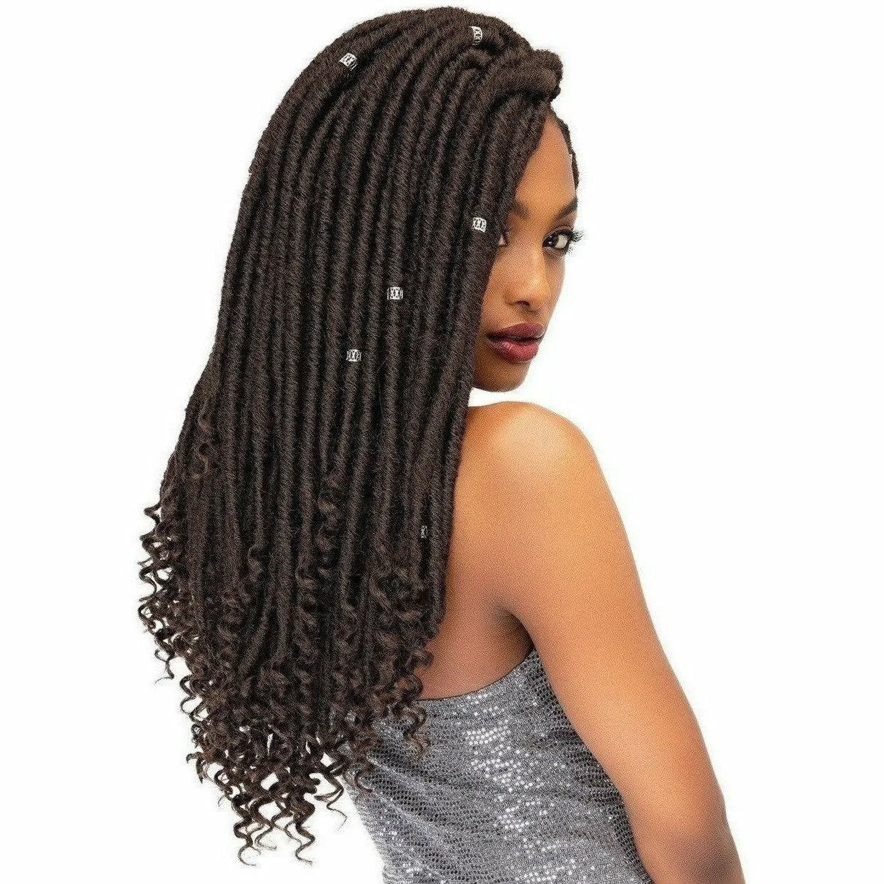 Janet Collection: Nala Tress Ghana Faux Locs 20" Crochet Braids thumbnail 2