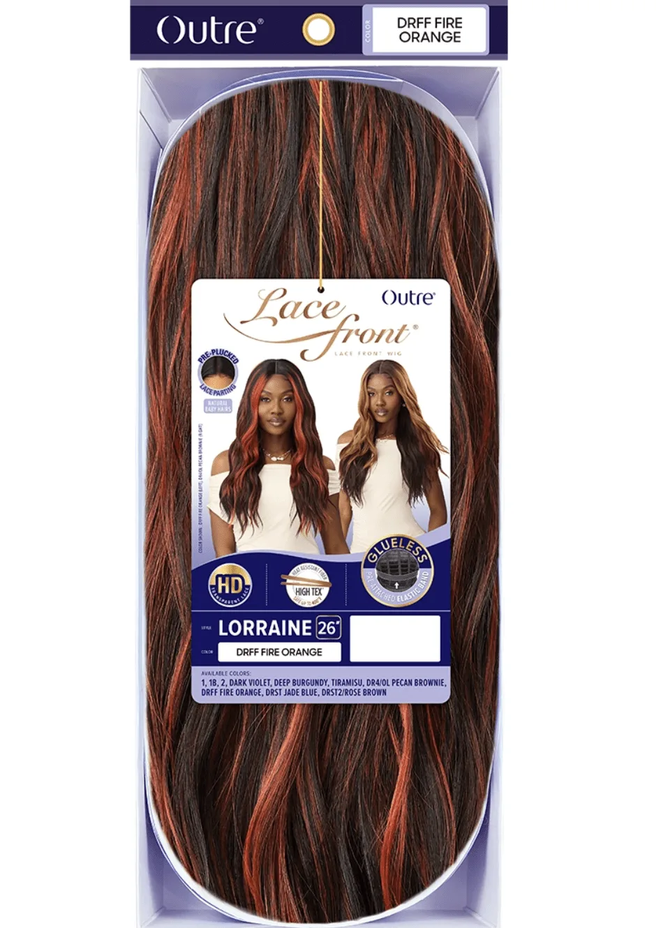 Outre Lace Front Wavy Wig 26" - Lorraine thumbnail 7