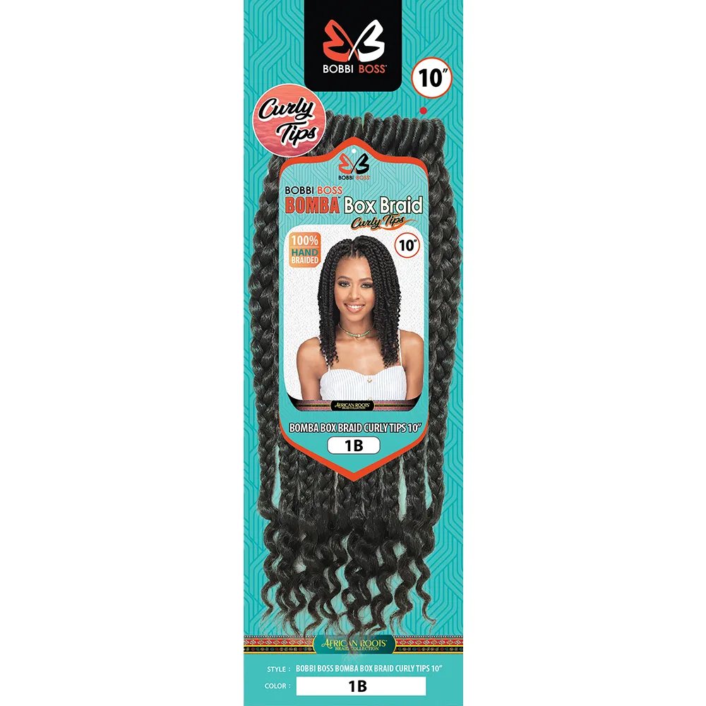 Bobbi Boss: Bomba Box Braid Curly Tips 10" thumbnail 2