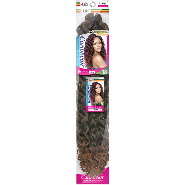 Afri Naptural: Caribbean Sassy Curl 18" (CB22) thumbnail 4