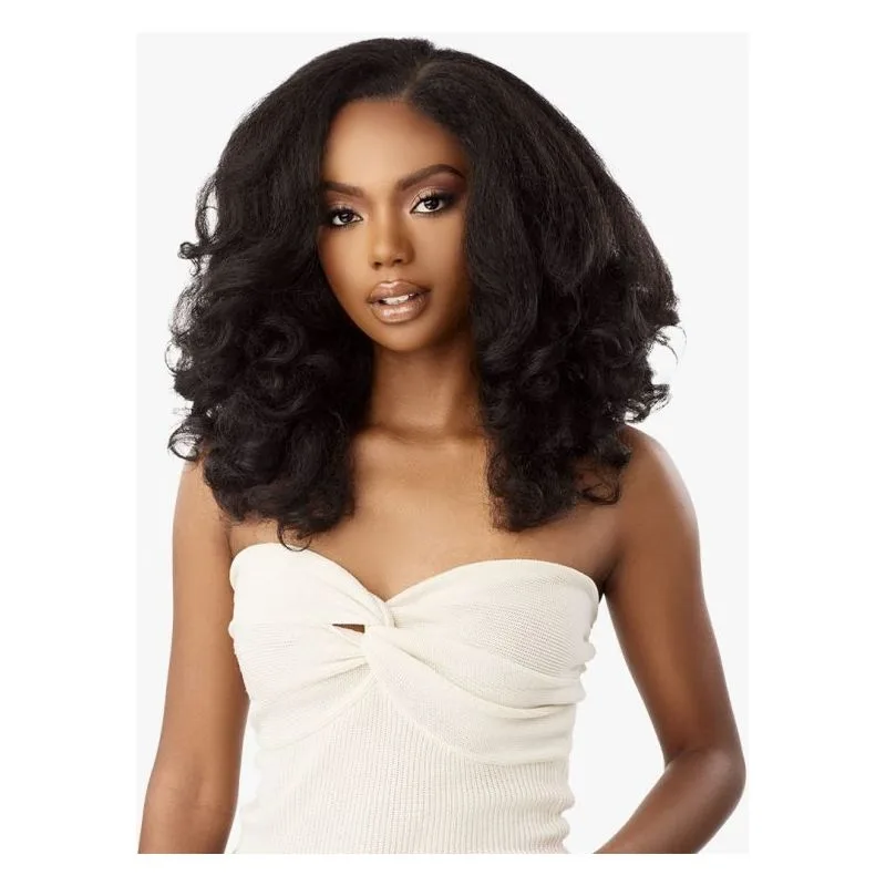 Sensationnel Kinky Edges Y-Part HD Lace Wig – Kinky Roller Set 16″ thumbnail 4
