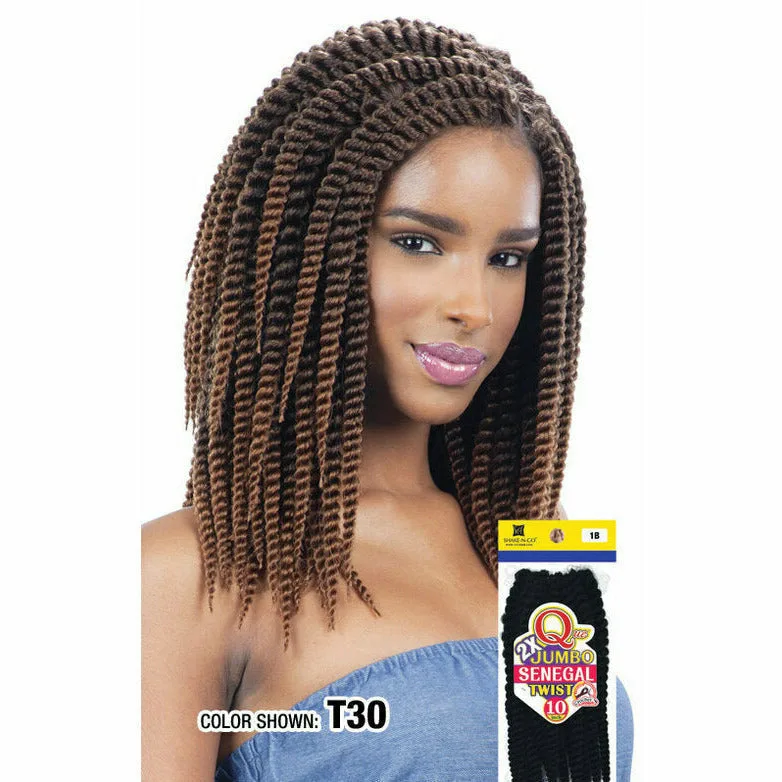 Shake-N-Go Que: 2X Jumbo Senegal Twist 10" Crochet Braids thumbnail 3