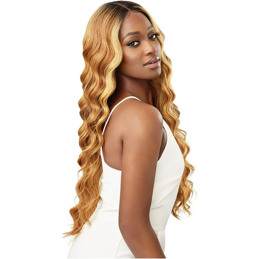 Outre Sleeklay Part Deep-C Synthetic HD Lace Front Wig - Larissa thumbnail 2