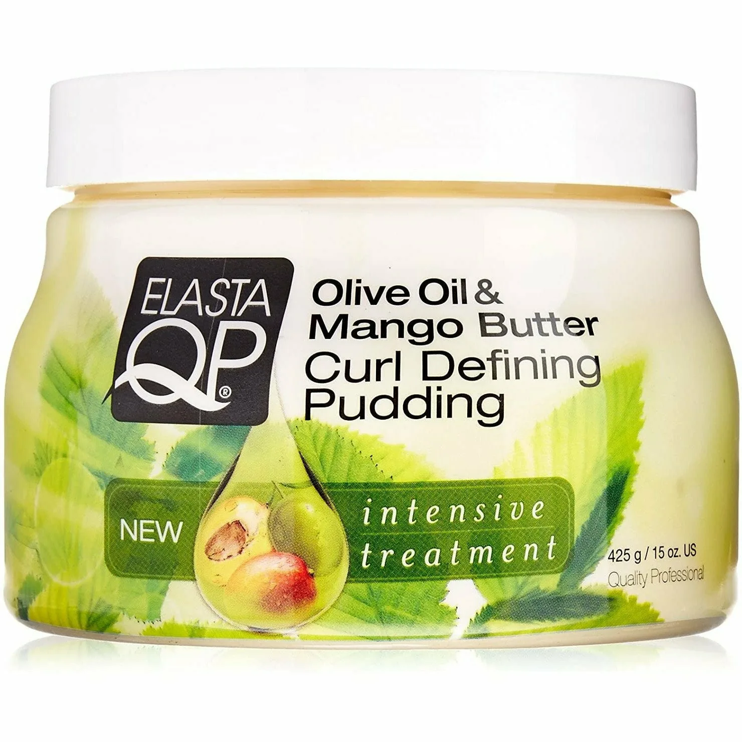 Elasta QP: Olive Oil & Mango Curl Defining Pudding 15oz