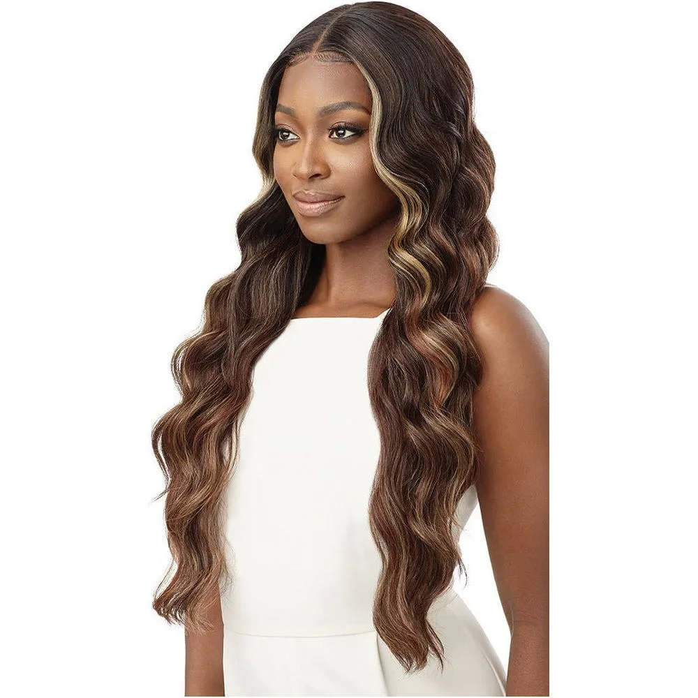 Outre Sleeklay Part Deep-C Synthetic HD Lace Front Wig - Larissa thumbnail 3