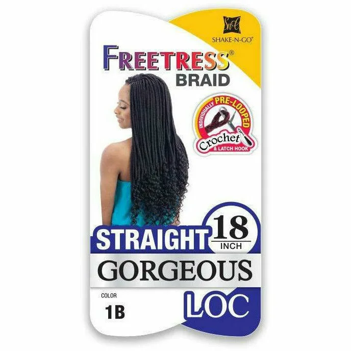 FreeTress: Straight Gorgeous Loc 18'' Crochet Braids thumbnail 3
