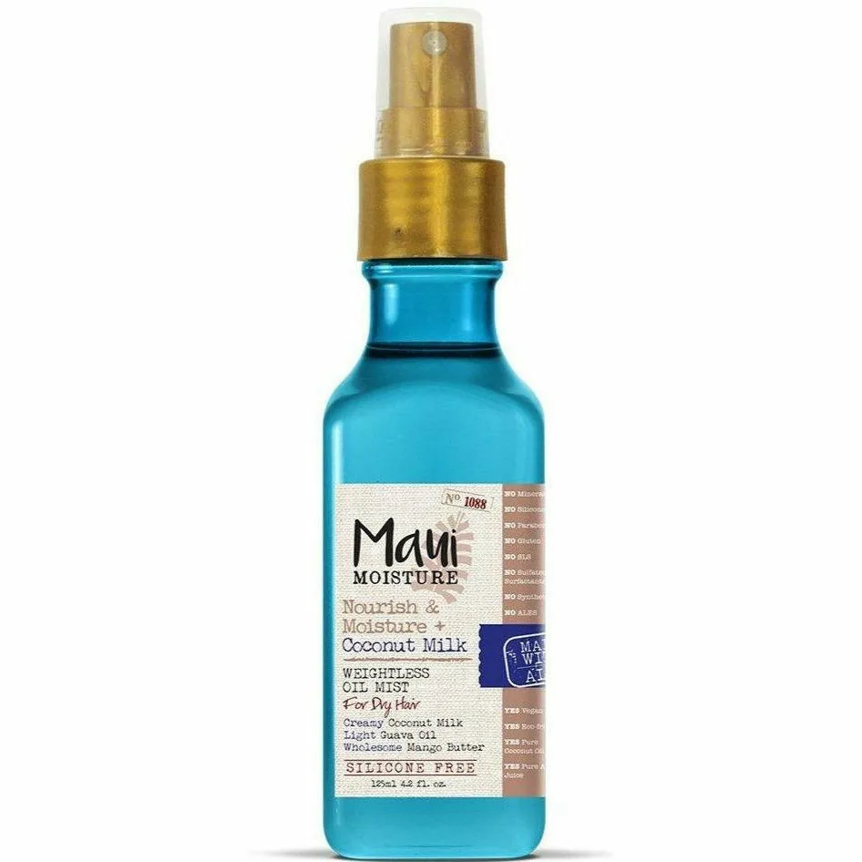 Maui Moisture: Nourish & Moisture Weightless Oil 4.2oz