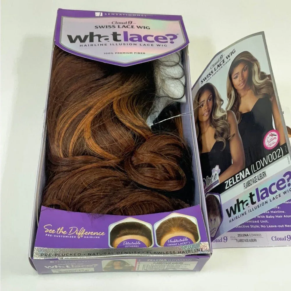 Sensationnel Cloud 9 What Lace Synthetic 13x6 Lace Front Wig - Zelena thumbnail 8